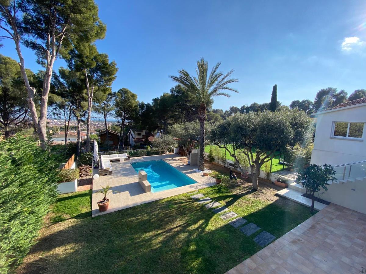 Villa Bella Vista Castelldefels Buitenkant foto