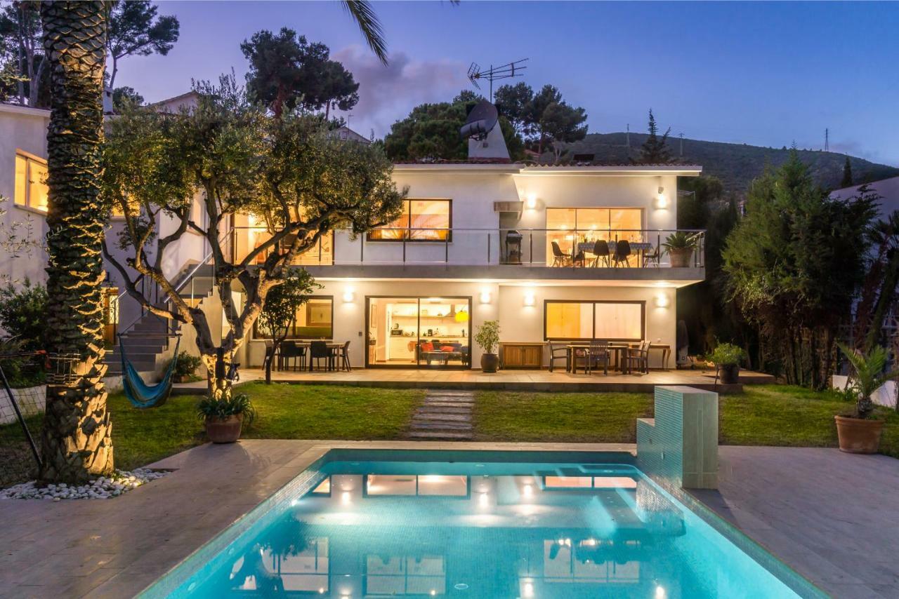 Villa Bella Vista Castelldefels Buitenkant foto