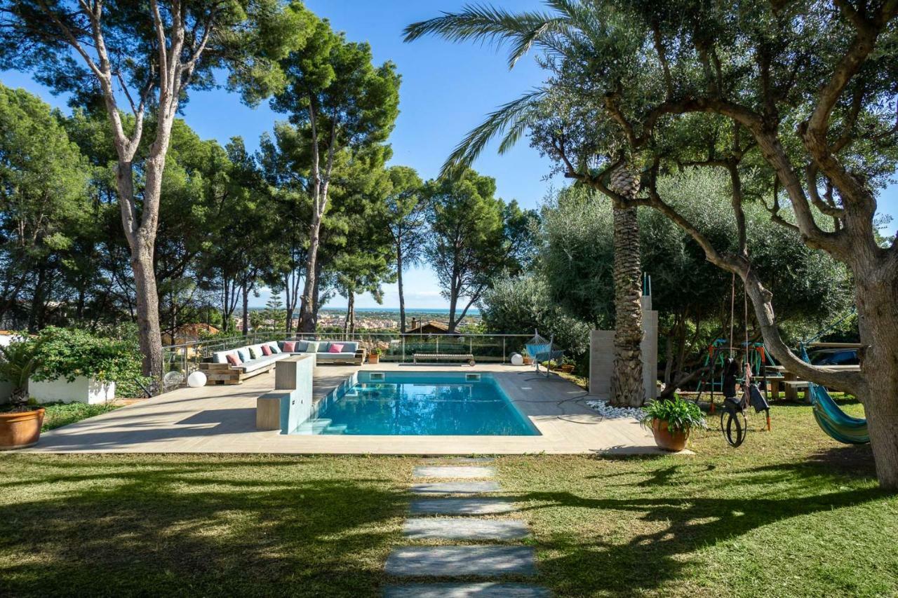 Villa Bella Vista Castelldefels Buitenkant foto