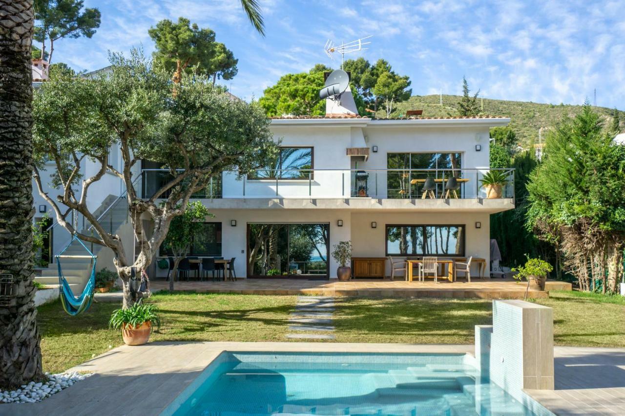 Villa Bella Vista Castelldefels Buitenkant foto